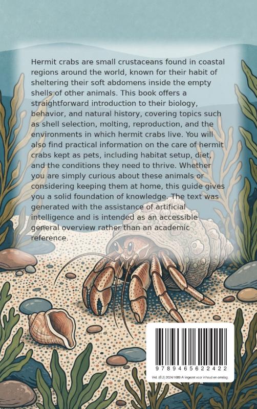 Achterkant van All About the Hermit Crab