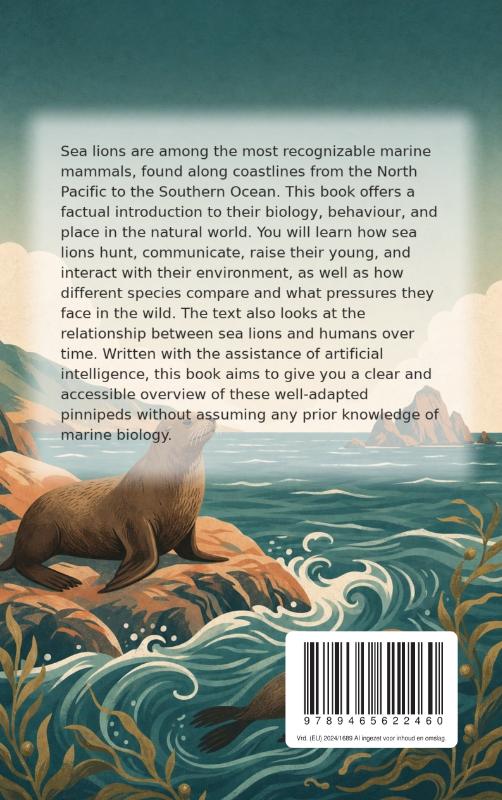 Achterkant van All About the Sea Lion