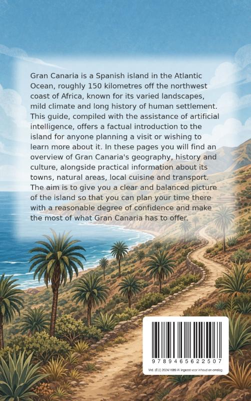 Achterkant van All About Gran Canaria