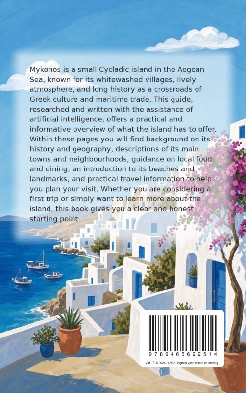 Achterkant van All About Mykonos