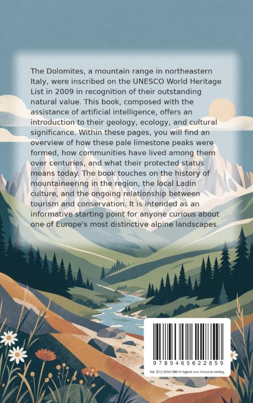Achterkant van World Heritage: The Dolomites