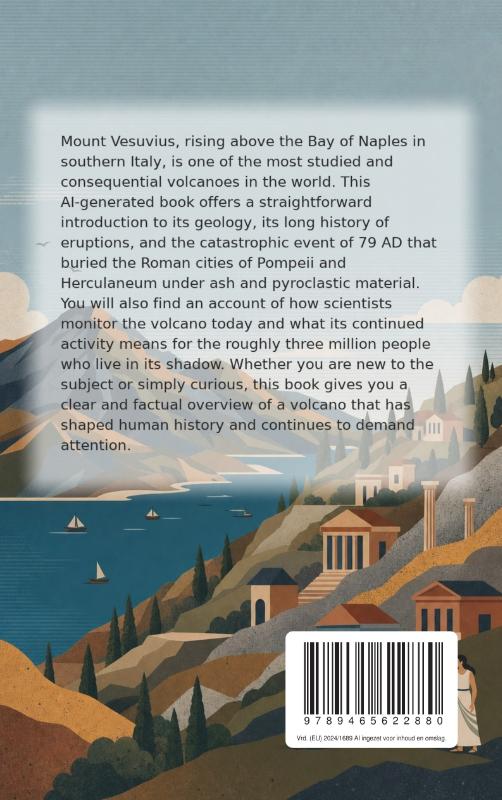 Achterkant van All About Vesuvius