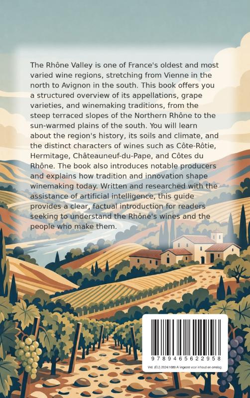 Achterkant van Wine Region: Rhône