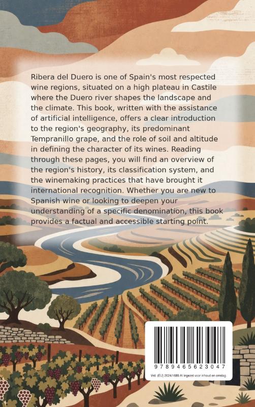 Achterkant van Wine Region: Ribera del Duero