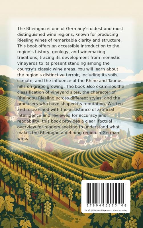 Achterkant van Wine Region: Rheingau
