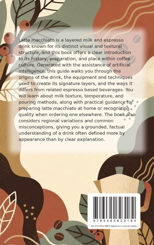Achterkant van The World of Latte Macchiato