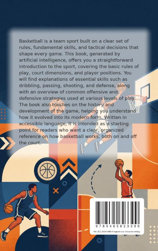 Achterkant van All About Basketball