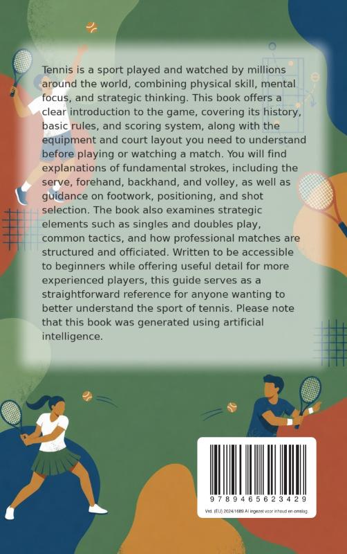 Achterkant van All About Tennis