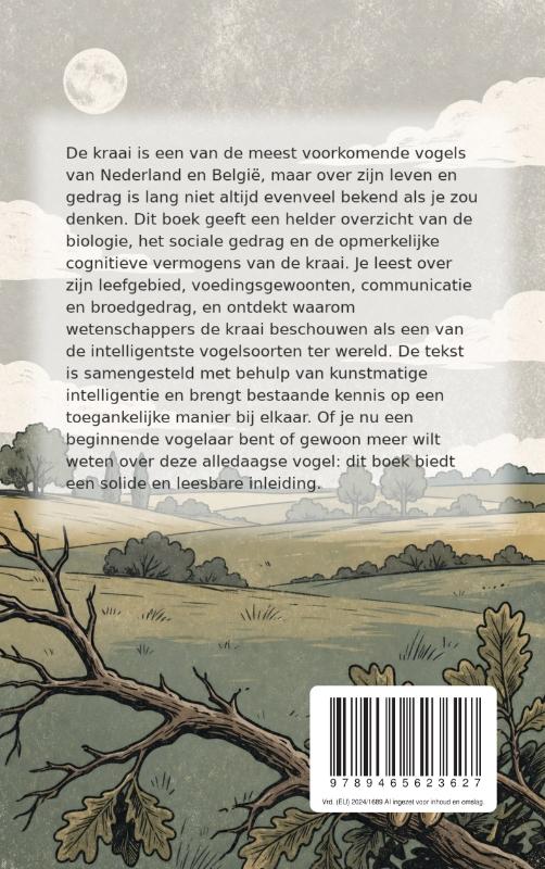 Achterkant van Alles over de kraai