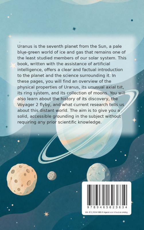 Achterkant van All About Uranus