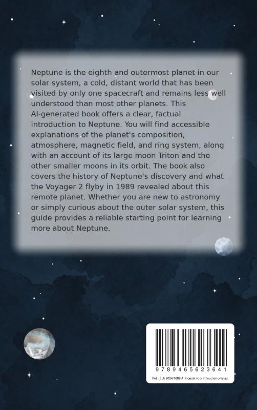 Achterkant van All About Neptune