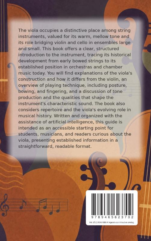 Achterkant van All About the Viola