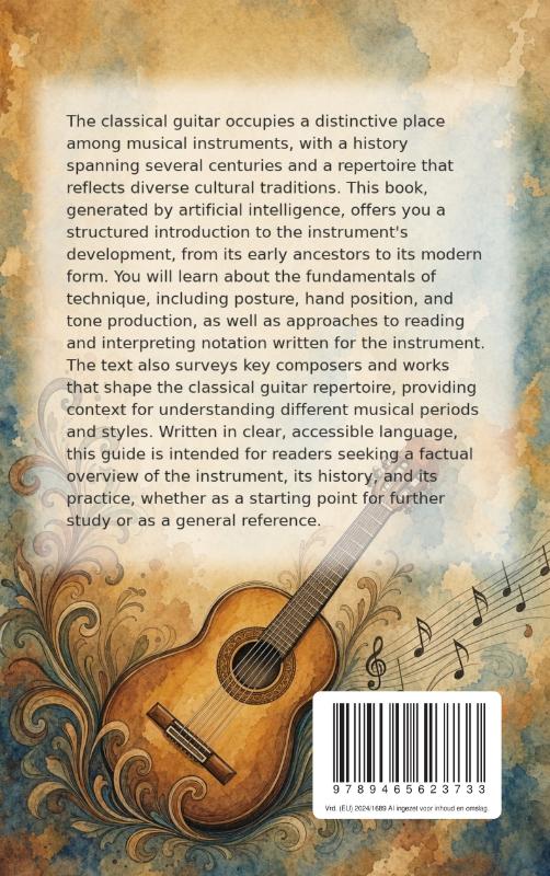 Achterkant van All About the Classical Guitar