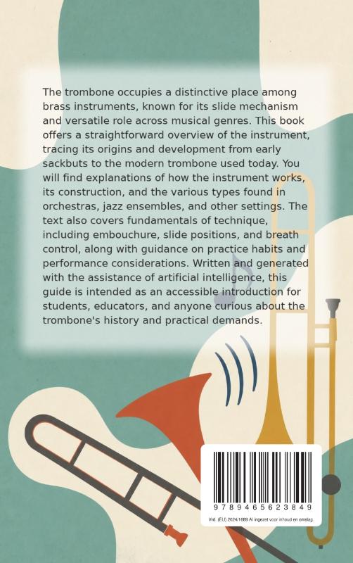 Achterkant van All About the Trombone