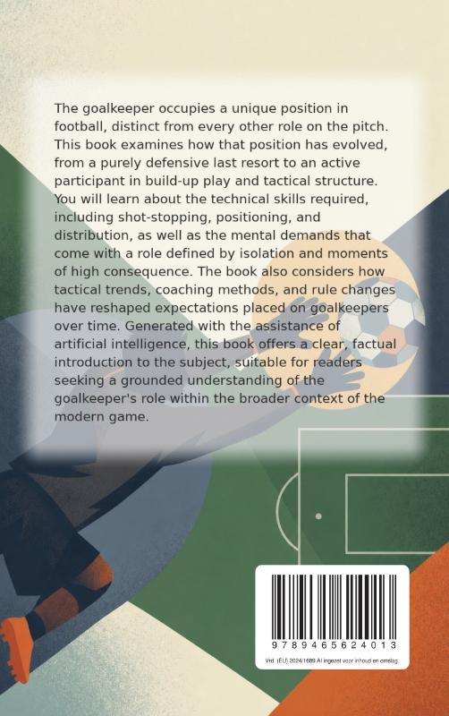 Achterkant van The Role of the Goalkeeper
