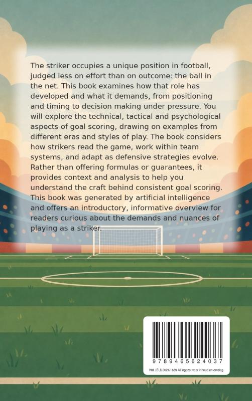 Achterkant van The Role of the Striker