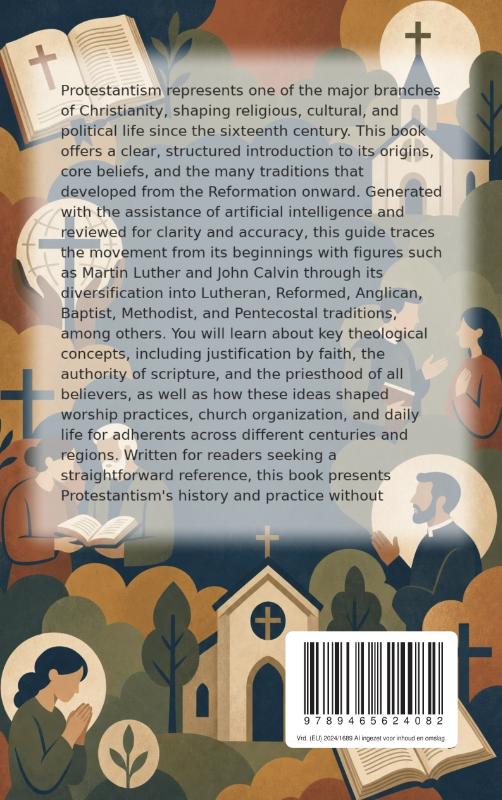 Achterkant van All About Protestantism