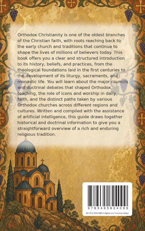 Achterkant van All About Orthodox Christianity