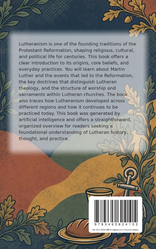 Achterkant van All About Lutheranism