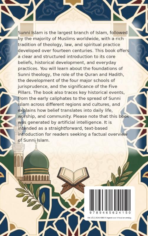 Achterkant van All About Sunni Islam