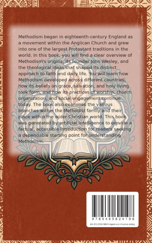 Achterkant van All About Methodism