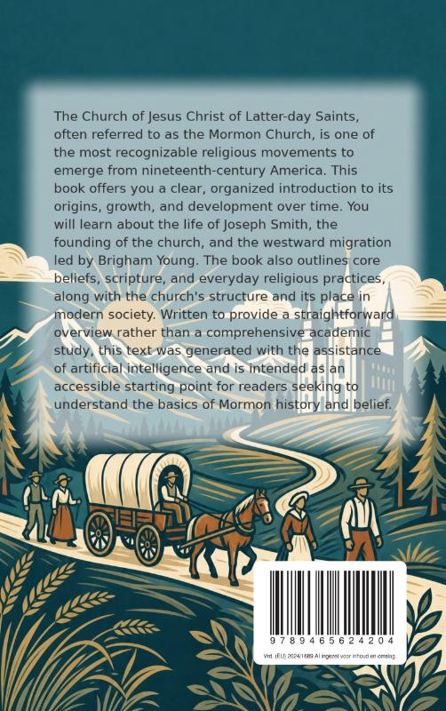 Achterkant van All About the Mormons