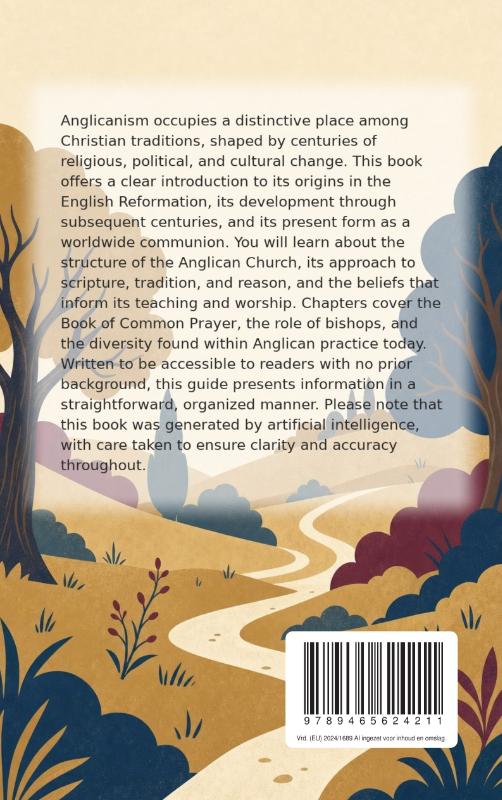 Achterkant van All About Anglicanism