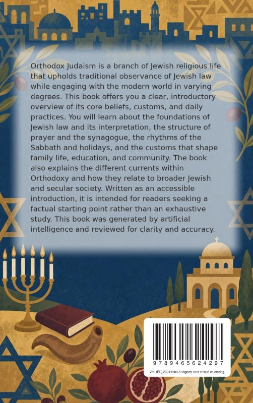 Achterkant van All About Orthodox Judaism