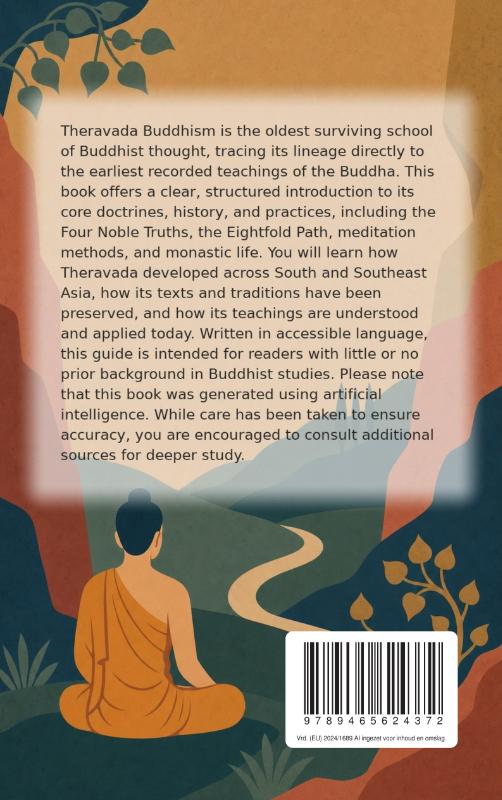 Achterkant van All About Theravada Buddhism