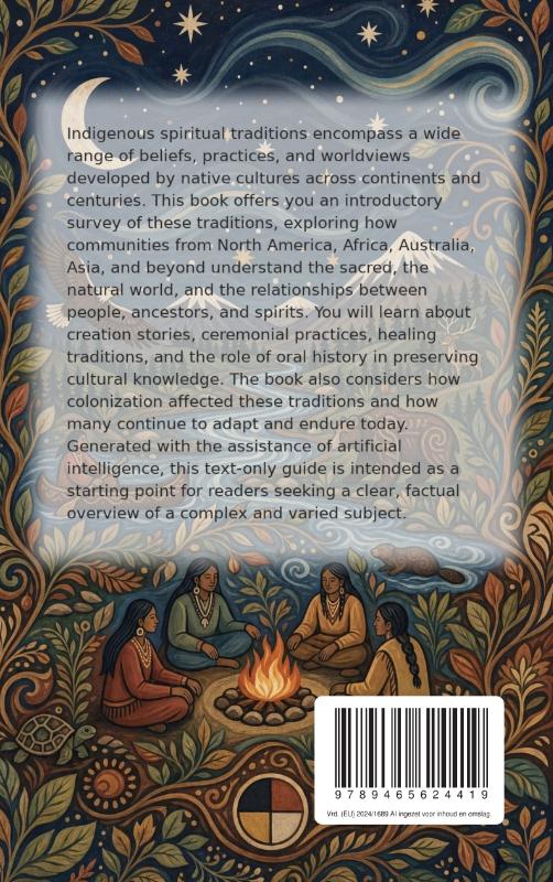 Achterkant van All About Indigenous Spiritual Traditions