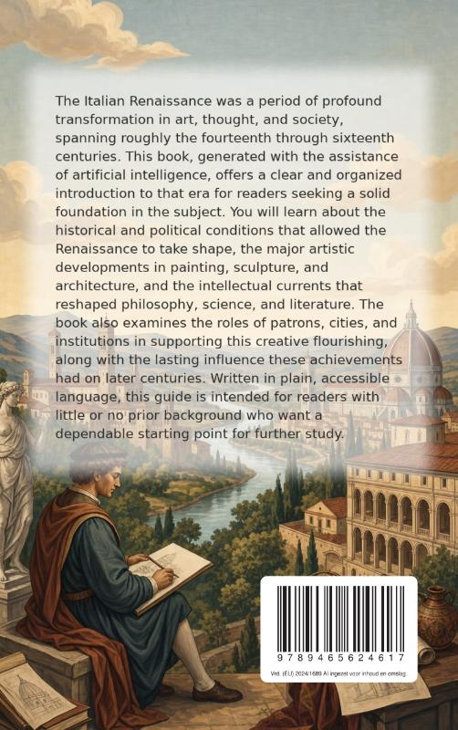 Achterkant van All About the Italian Renaissance