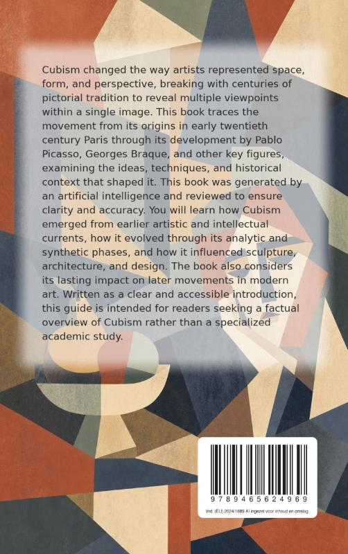 Achterkant van All About Cubism