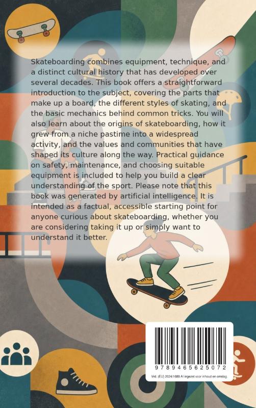 Achterkant van All About Skateboarding