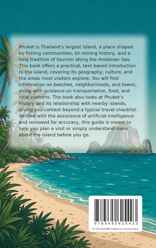 Achterkant van Discovering Phuket