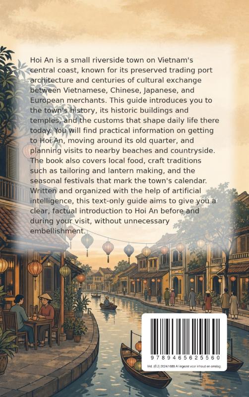 Achterkant van Discovering Hoi An