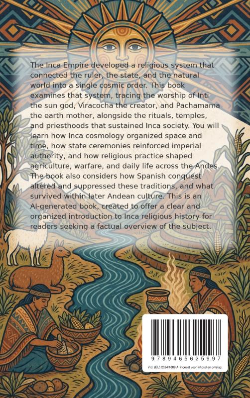 Achterkant van The History of Inca Religion