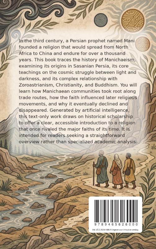 Achterkant van The History of Manichaeism