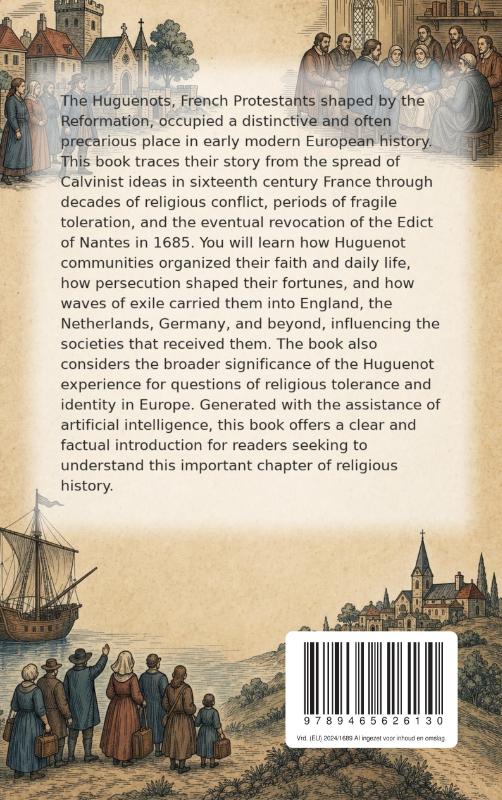 Achterkant van The History of the Huguenots