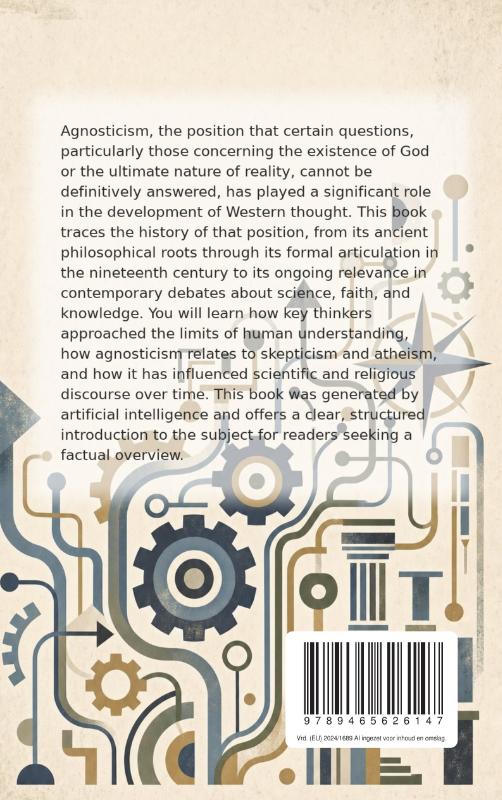 Achterkant van The History of Agnosticism