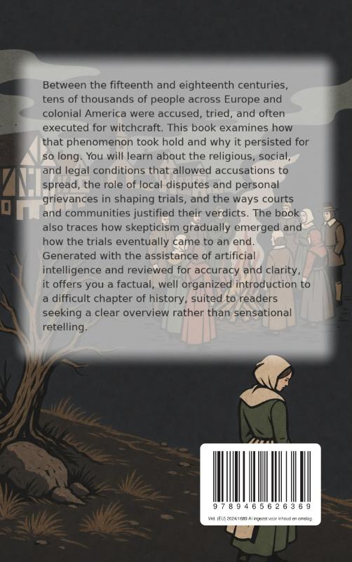 Achterkant van The Witch Trials