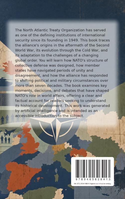 Achterkant van The History of NATO as an Alliance
