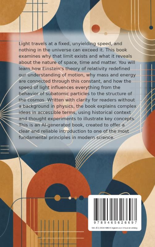 Achterkant van The Speed of Light and Why Nothing Can Go Faster