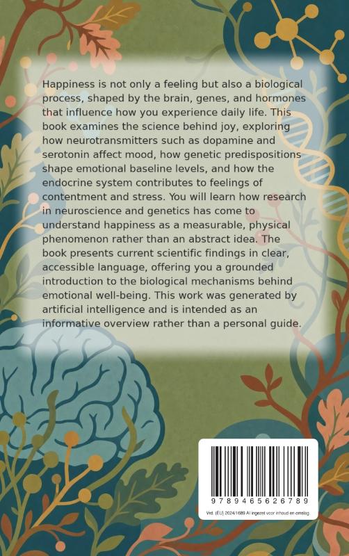 Achterkant van The Biology of Happiness