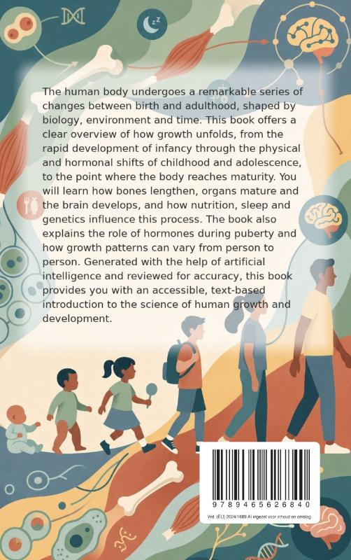 Achterkant van How the Body Grows from Baby to Adult