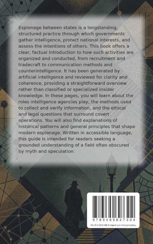 Achterkant van How Espionage Between States Works