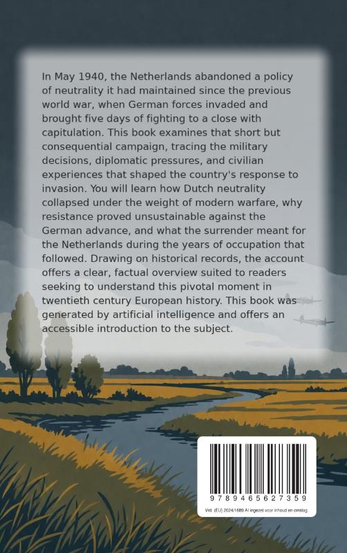 Achterkant van The Dutch Surrender in May 1940