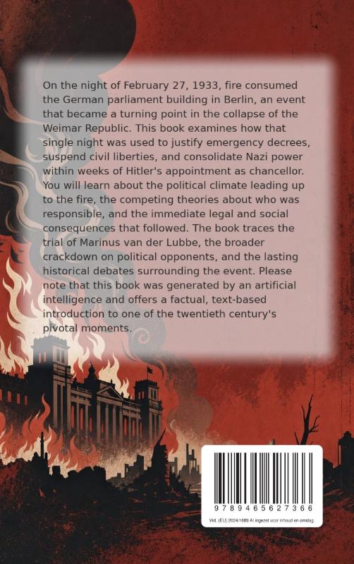 Achterkant van The Reichstag Fire of 1933