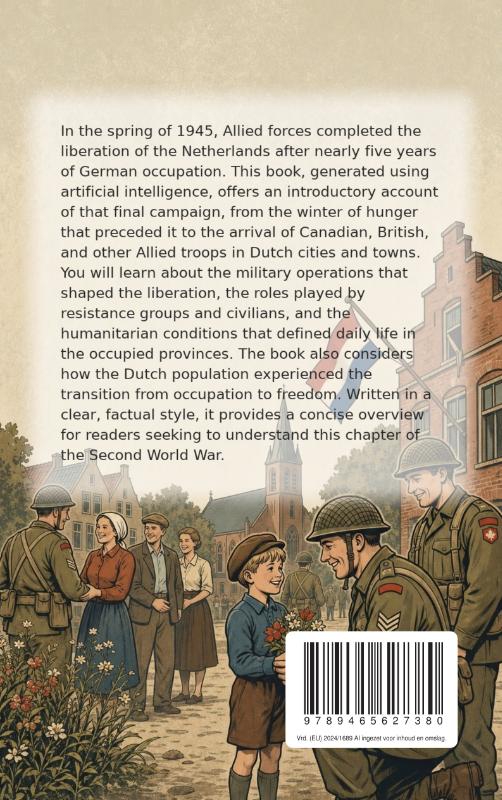 Achterkant van The Liberation of the Netherlands in 1945