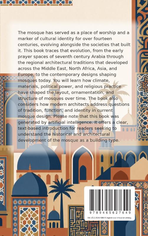 Achterkant van The History of the Mosque as Architecture