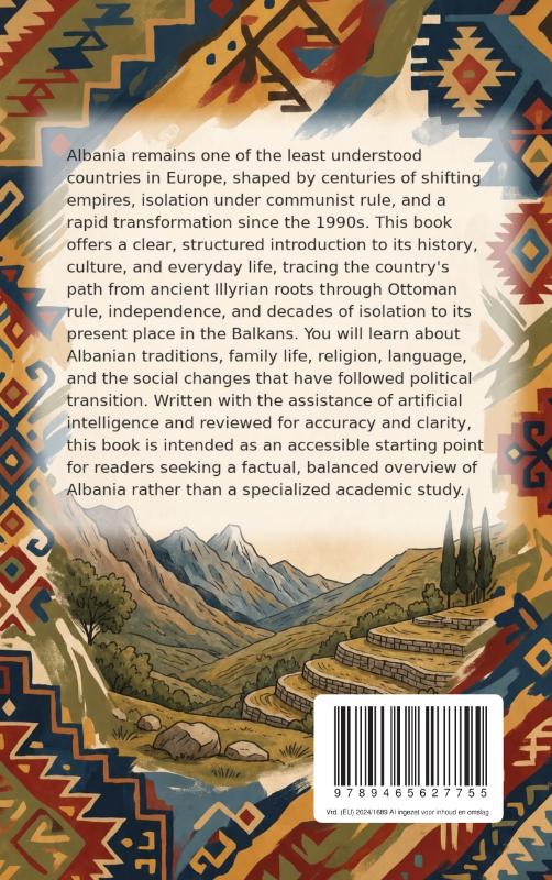Achterkant van A Portrait of Albania